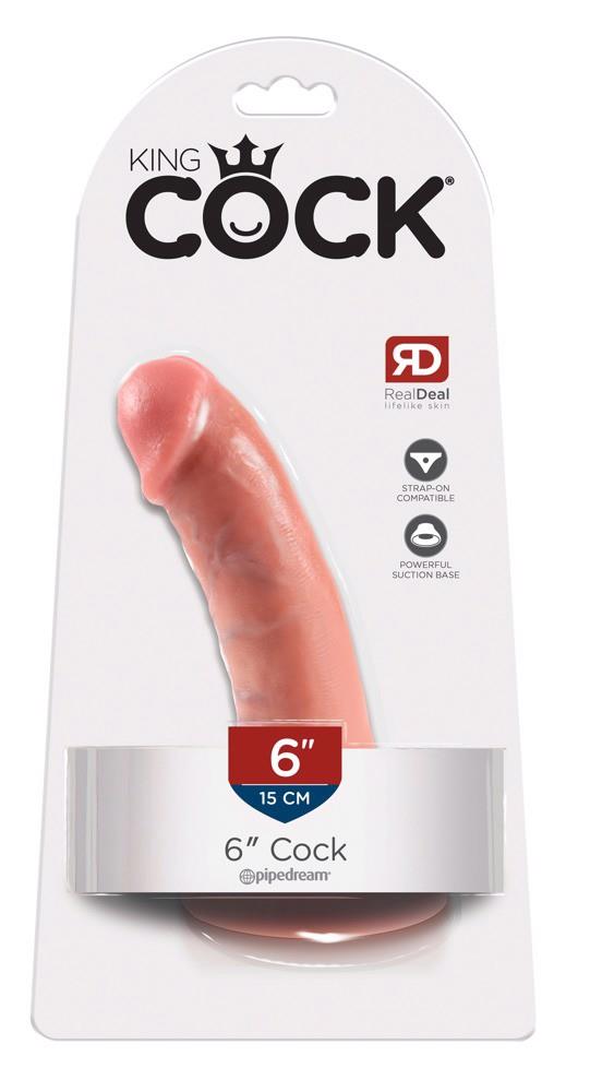 42-05132700000 King Cock 6 inch Flesh – Obrázok 1