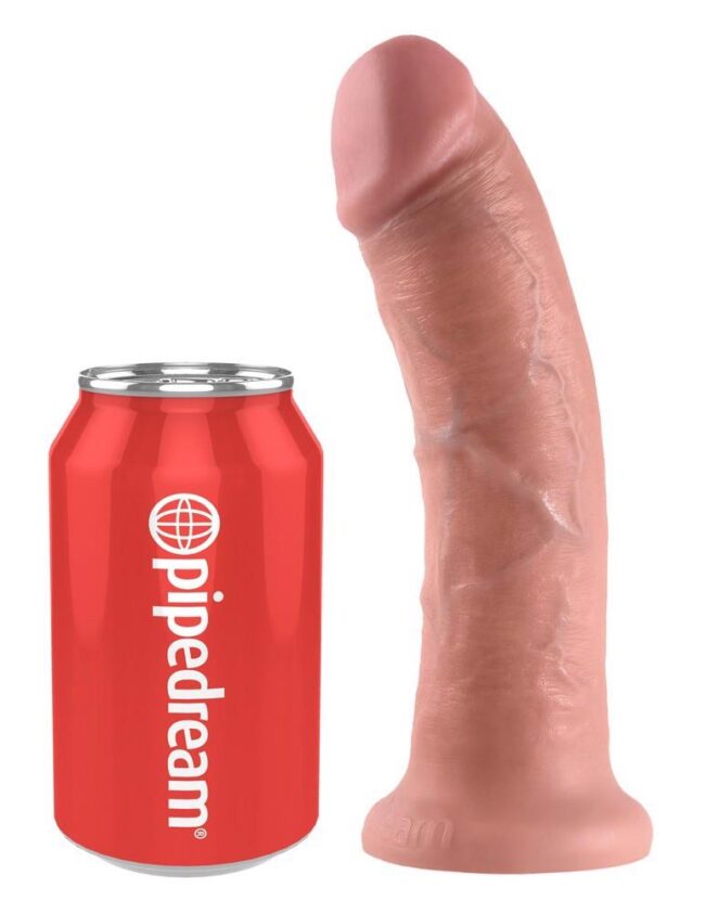 King Cock 8 inch Skin-coloured – Obrázok 2