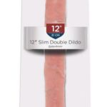King Cock 12" Slim Double Dildo