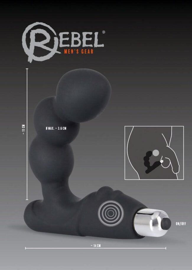 Rebel Bead-Shaped Prostate Stimulator – Obrázok 6