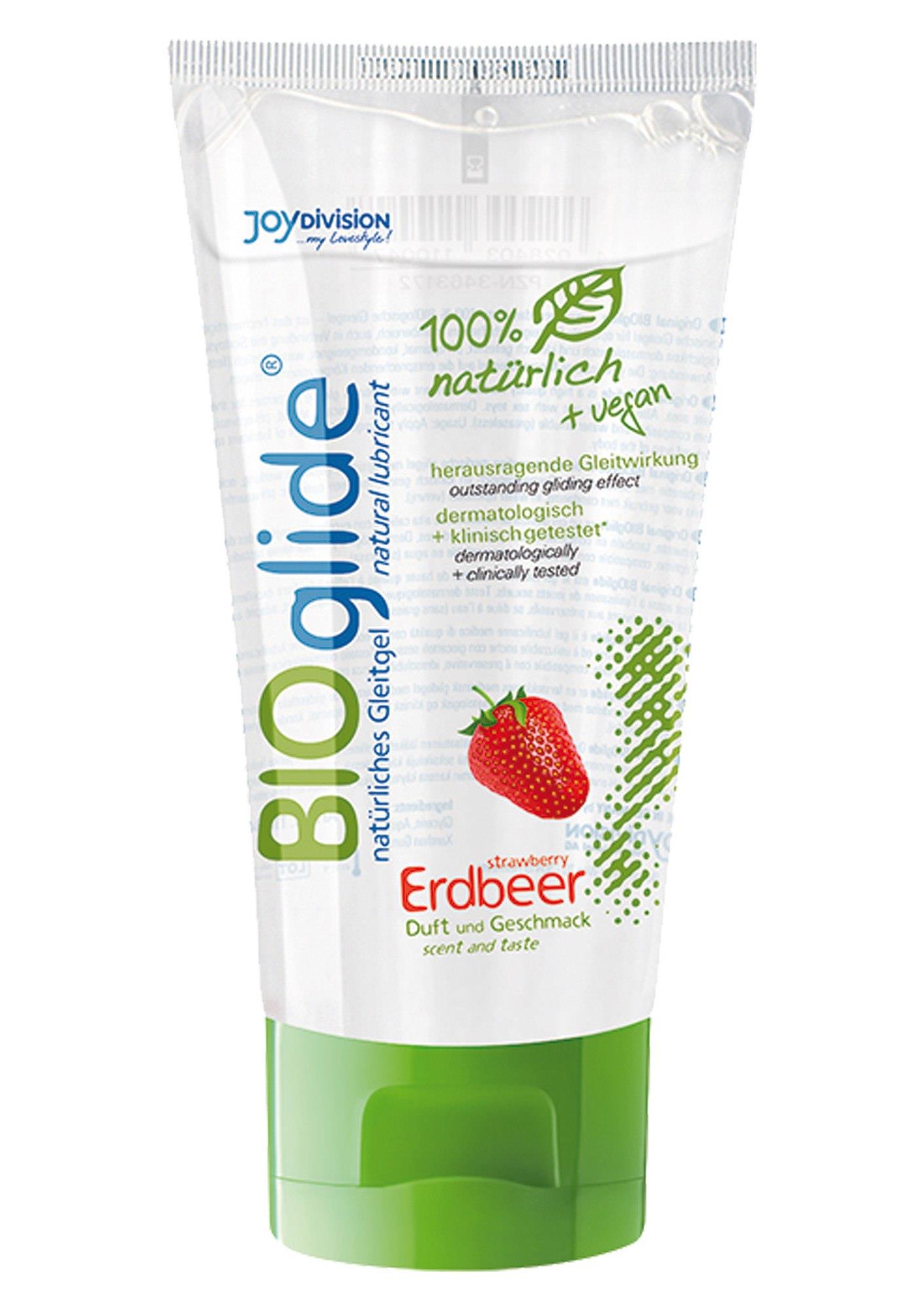 48-11021 JoyDivision BIOglide Strawberry 80 ml – Obrázok 1
