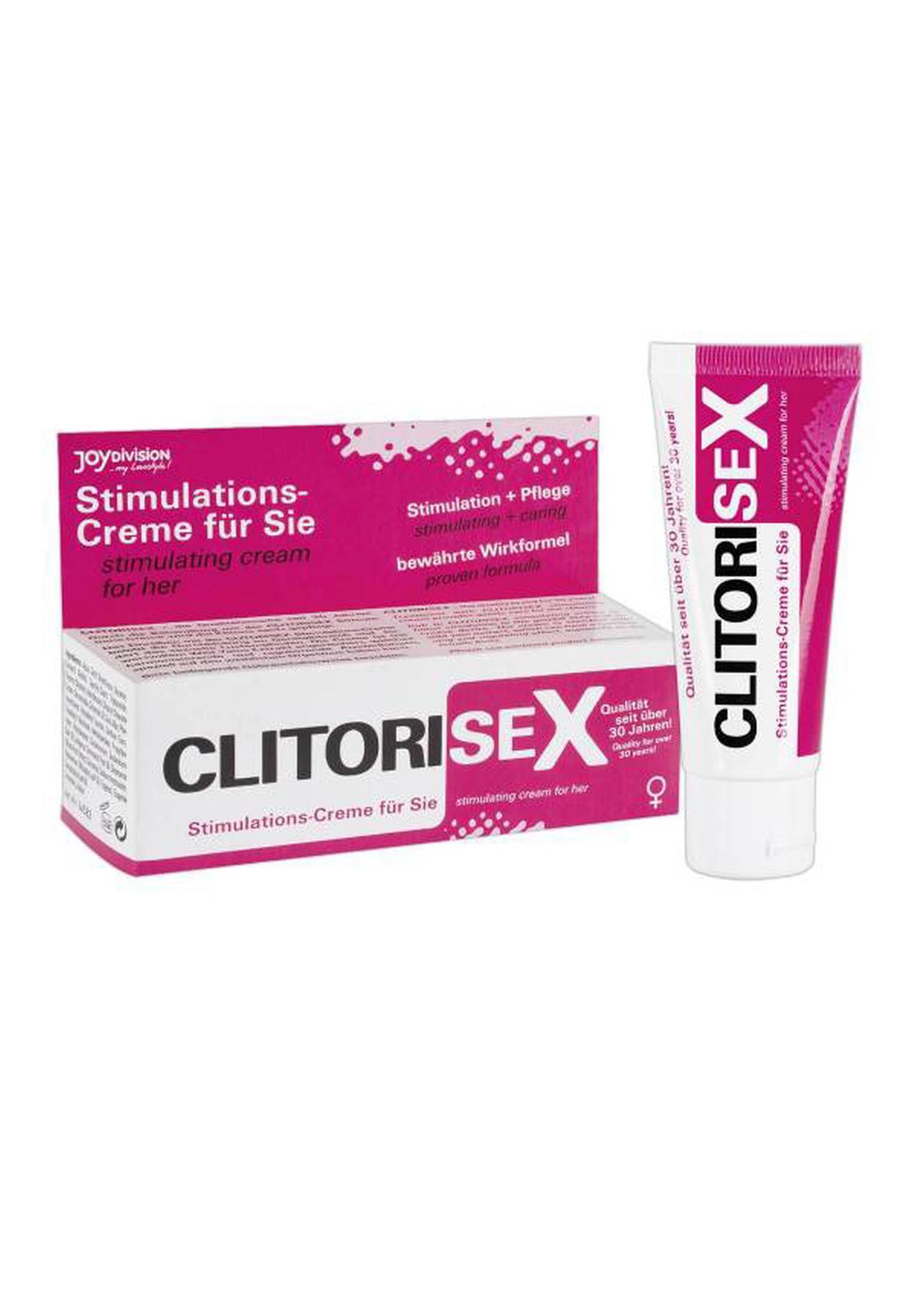 48-14582 CLITORISEX Stimulačný krém na klitoris 40 ml – Obrázok 1