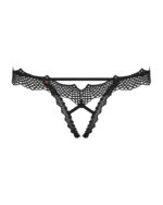 Obsessive Bravelle tangá s otvorom L/XL – Obrázok 5