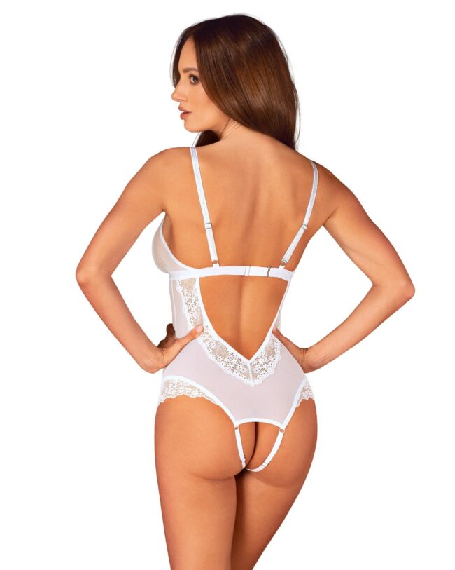 Obsessive Heavenlly erotické body otvorené XL/2XL – Obrázok 2