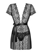 Luxusný župan Obsessive Alluria L/XL – Obrázok 4