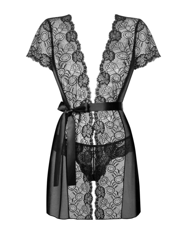 Luxusný župan Obsessive Alluria L/XL – Obrázok 4
