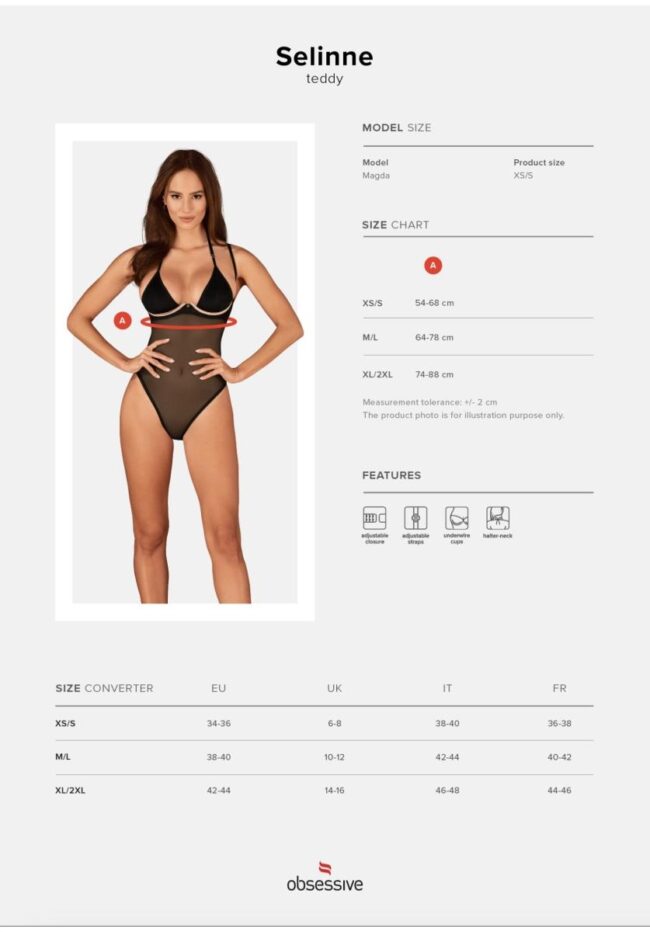 Obsessive Selinne body  M/L – Obrázok 7
