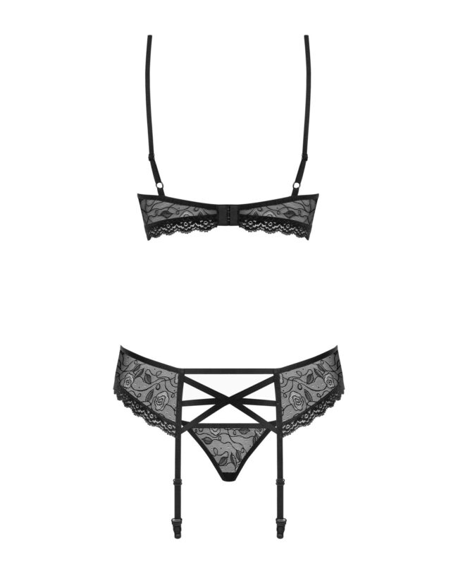 Súprava Obsessive 818-SEG-1 komplet 3-dielny  L/XL – Obrázok 6