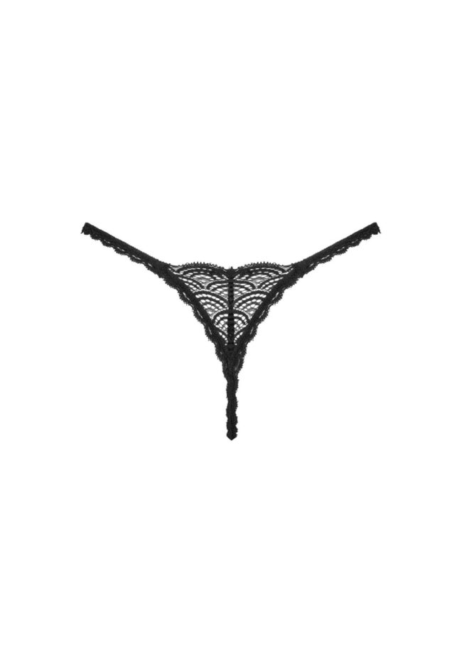 Obsessive Chemeris čierne tangá M/L – Obrázok 7