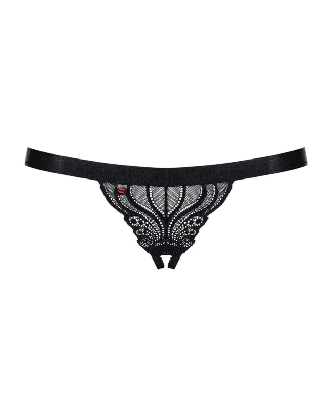 Obsessive 828-THC-1 tangá s otvorom L/XL – Obrázok 5
