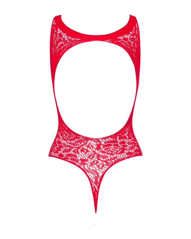 Obsessive B120 body červené S/M/L – Obrázok 6
