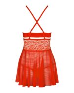 Obsessive 838-BAB-3 košieľka babydoll a tangá S/M – Obrázok 5