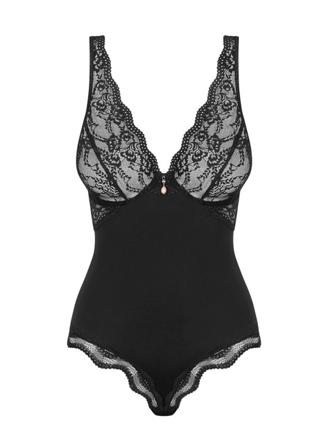 Body Obsessive Luvae teddy čierne L/XL – Obrázok 5