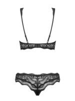 Obsessive Luvae komplet 2-dielny čierny S/M – Obrázok 6
