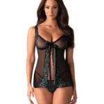 Obsessive Amanta babydoll košieľka a tangá L/XL