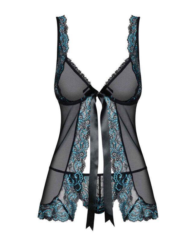 Obsessive Amanta babydoll košieľka a tangá L/XL – Obrázok 5