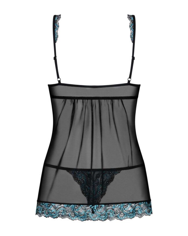Obsessive Amanta babydoll košieľka a tangá L/XL – Obrázok 6
