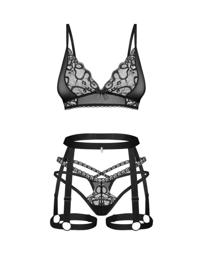 Obsessive Blomentis komplet 3-dielny M/L – Obrázok 6