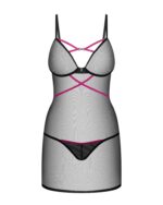 Obsessive Novenes erotická košieľka a tangá M/L – Obrázok 4