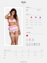 Obsessive Girlly komplet 3-dielny L/XL – Obrázok 7