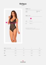 Obsessive Estiqua body XS/S – Obrázok 7
