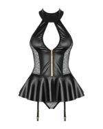 Obsessive 859-COR-1 korzet a tangá L/XL – Obrázok 5