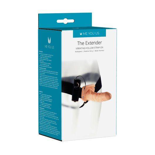 5-00185 The Extender Hollow Vibrating Strap-On Kinx – Obrázok 1
