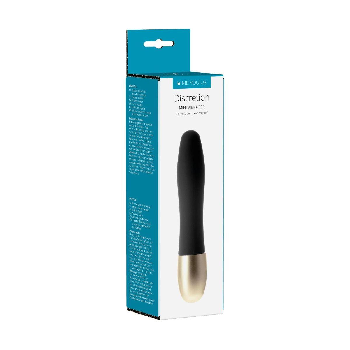 5-00250 Vibrátor Me You Us Discretion Bullet Black – Obrázok 1