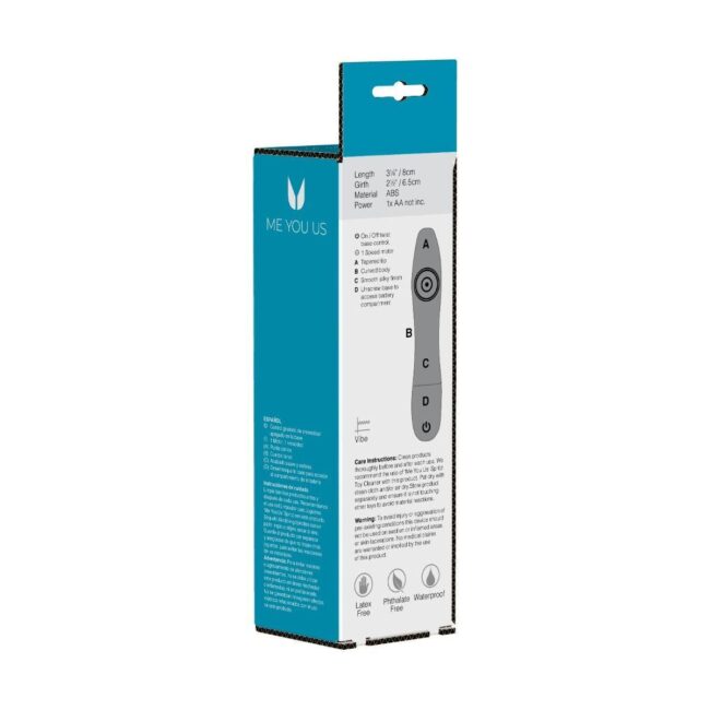 Vibrátor Me You Us Discretion Bullet Black – Obrázok 4
