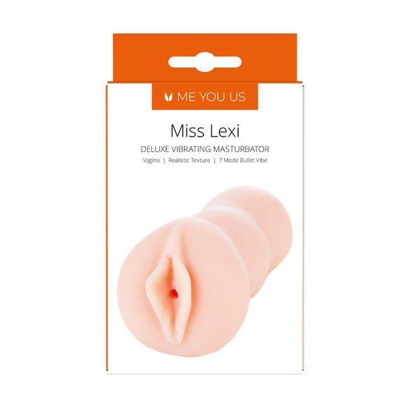 5-00422 Masturbátor Me You Us Miss Lexi Deluxe Vibrating Flesh – Obrázok 1