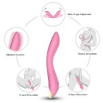 Vibrátor Flamingo light pink – Obrázok 3