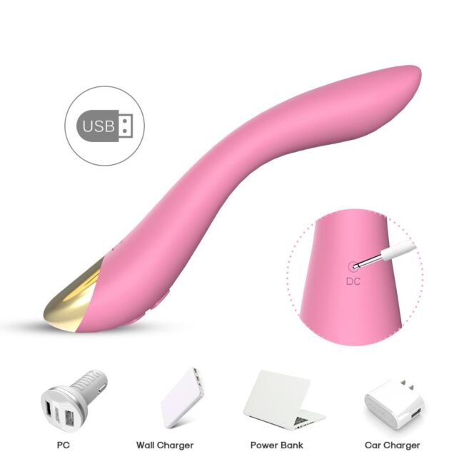 Vibrátor Flamingo light pink – Obrázok 4