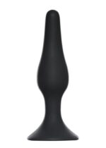 Slim Anal Plug Medium Black – Obrázok 2