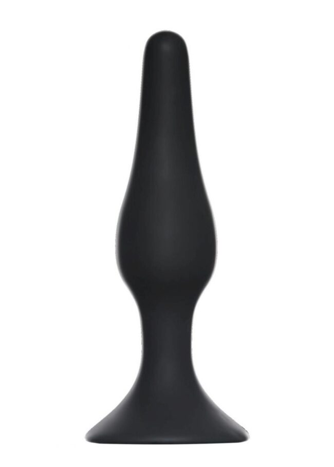 Slim Anal Plug Medium Black – Obrázok 2