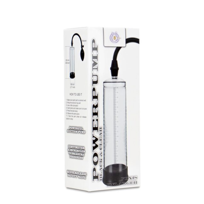 Pumpa Powerpump - Black&Clear – Obrázok 3