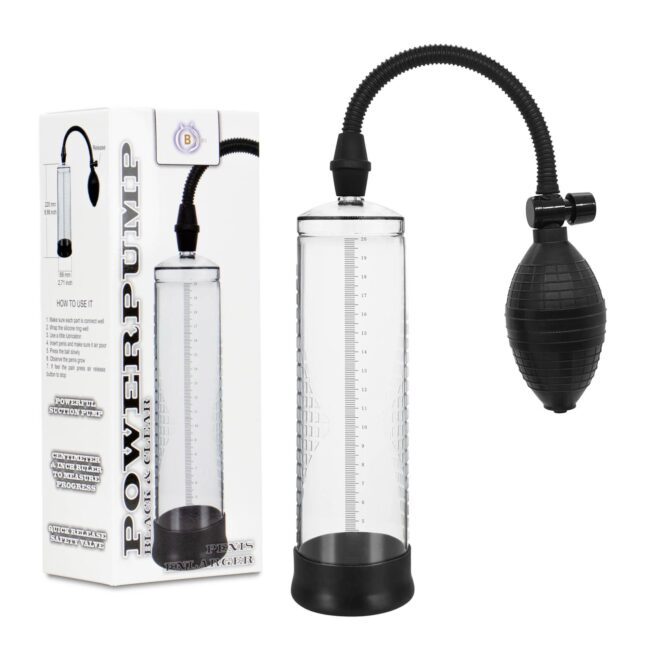 Pumpa Powerpump - Black&Clear – Obrázok 6