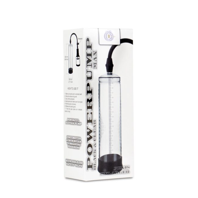 Vákuová pumpa Powerpump MAX - Black&Clear – Obrázok 3