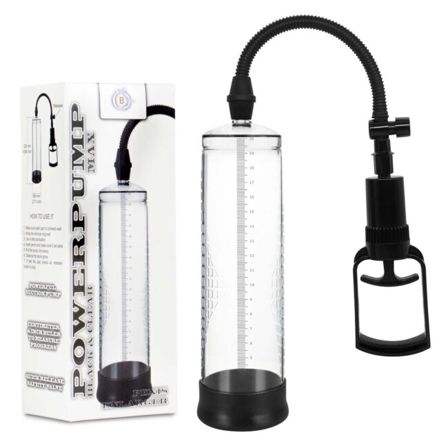Vákuová pumpa Powerpump MAX - Black&Clear – Obrázok 6