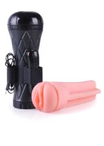 Masturbátor Vibrating Vagina cyber skin- Latarka – Obrázok 5