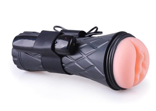 Masturbátor Vibrating Vagina cyber skin- Latarka – Obrázok 7