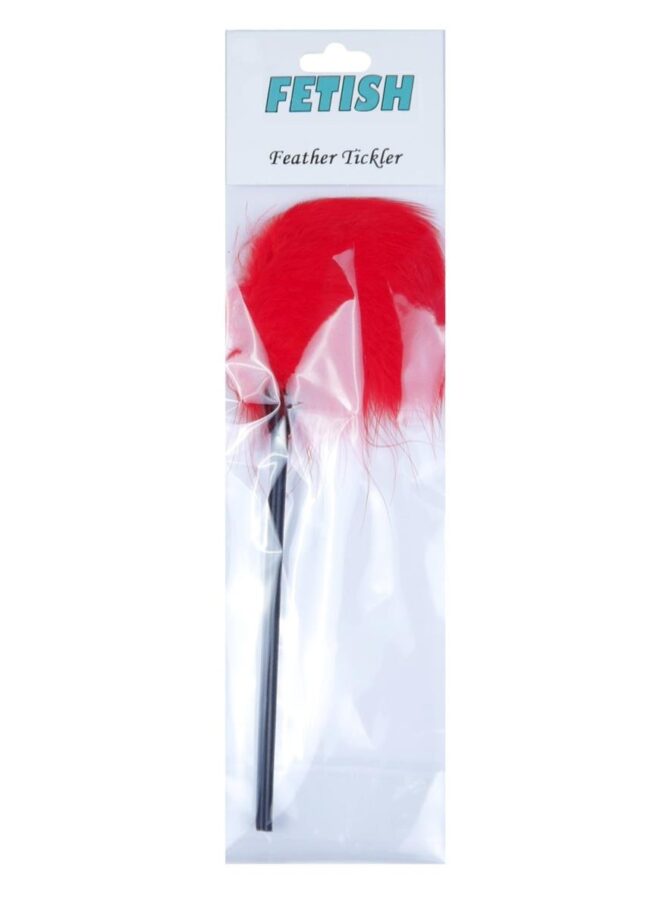 Šteklítko Boss Feather Tickler červené – Obrázok 2