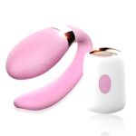 Boss Series párový vibrátor na diaľkové ovládanie V-Vibe Pink USB 7 funkcií
