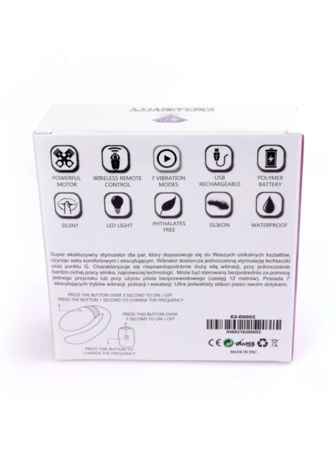 Boss Series párový vibrátor V-Vibe Purple USB 7 funkcií – Obrázok 9