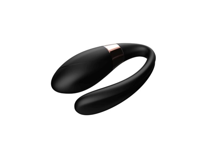 Boss Series párový vibrátor V-Vibe Black USB 7 funkcií – Obrázok 2