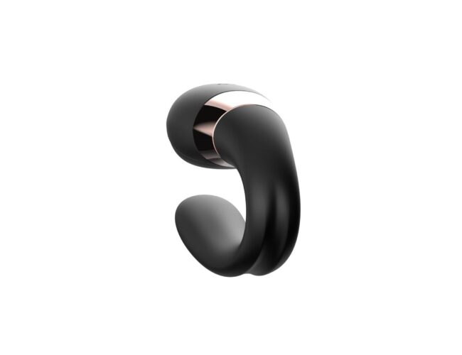 Boss Series párový vibrátor V-Vibe Black USB 7 funkcií – Obrázok 4