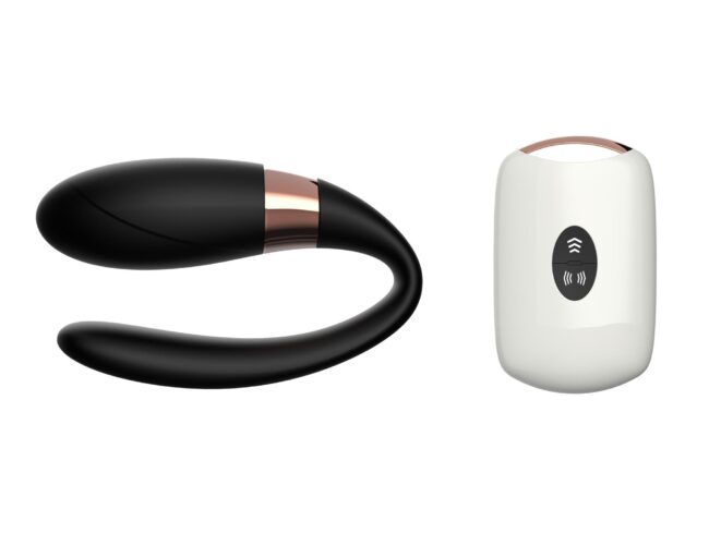 Boss Series párový vibrátor V-Vibe Black USB 7 funkcií – Obrázok 8
