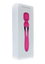 Boss Series-Silicone Dual Massager Pulsator USB 7+7 funkcií ružový – Obrázok 12