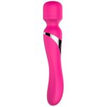 Boss Series-Silicone Dual Massager Pulsator USB 7+7 funkcií ružový – Obrázok 7