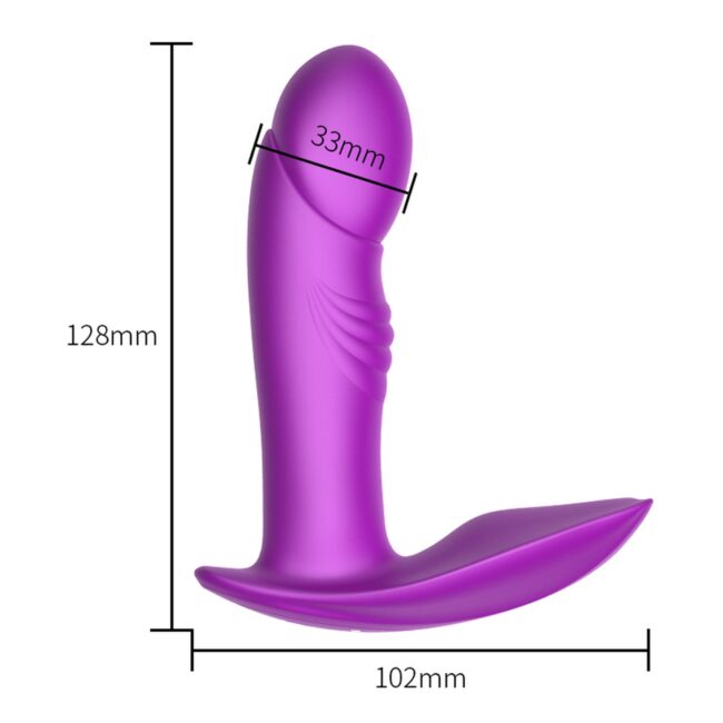 Boss Series-Silicone Panty Vibrator USB 7 Function / Heating / Impact function – Obrázok 7