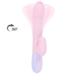 Vibrátor USB 7 Function and Thrusting Function / Heating, pink – Obrázok 3